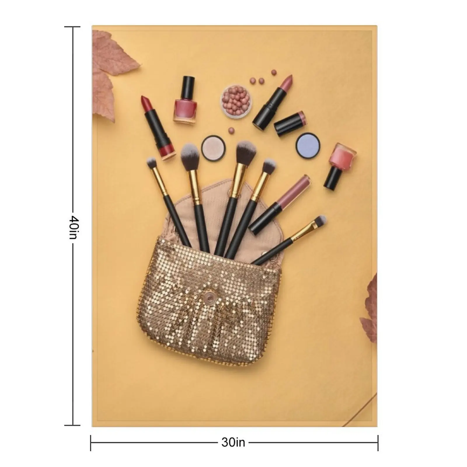 Make-up Throw Blanket Hairys Furry Flannel Baby Decorative Sofas Beach Blankets