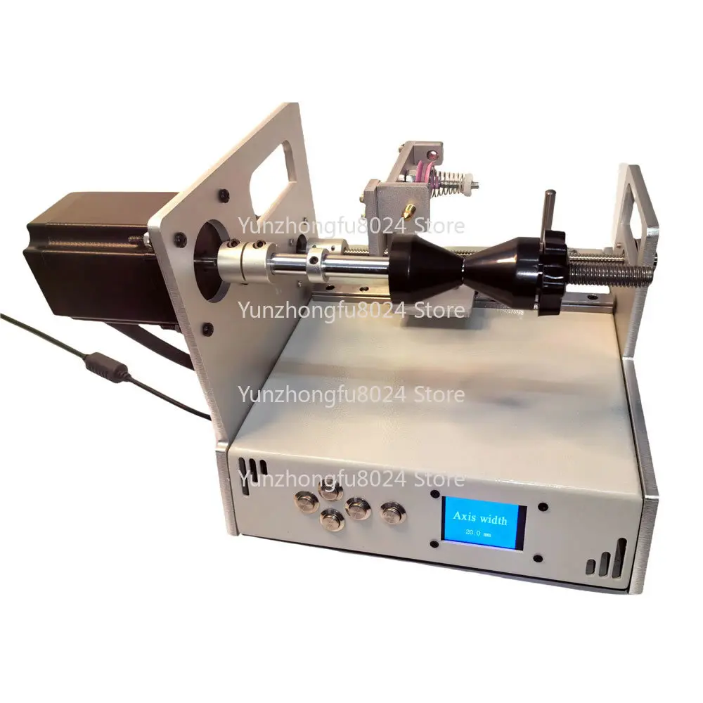 High-Speed Automatic Silver Wire Winding Machine for Cable Tube Amplifier Transformer Inductor 2-15 Turns per Second