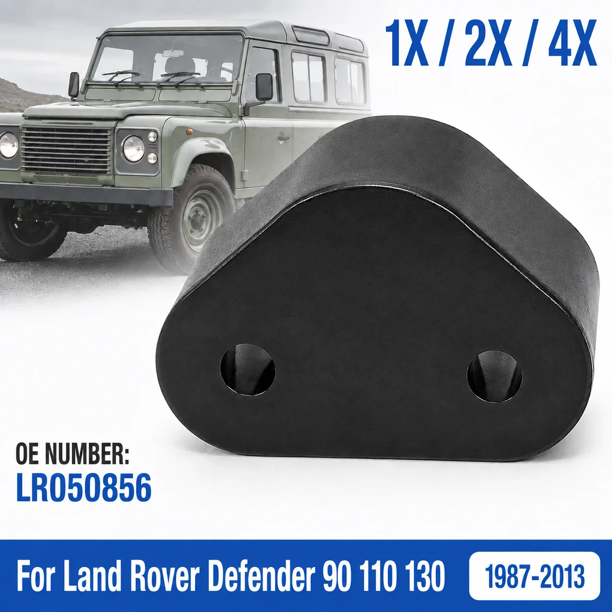 1X/2X/4X Front Rear Side Door Striker Spacer Packer Left Or Right For Land Rover Defender 90 110 130 1987-2013 LR050856 MUC7809
