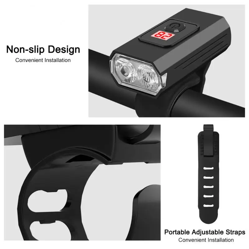 1200Lumen T6 LED Bike Lights Front And Back USB Rechargeable Lamp MTB Headlight Bicycle Light Front Cycling Flashlight Lanterna