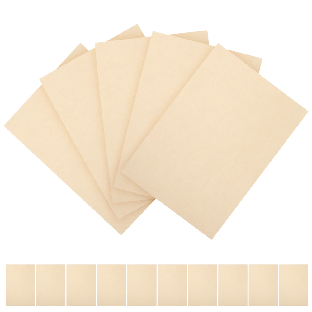 

20 Sheets Vintage Parchment Paper Printer Diploma Certificate Double-sided Cardstock Aged Floral