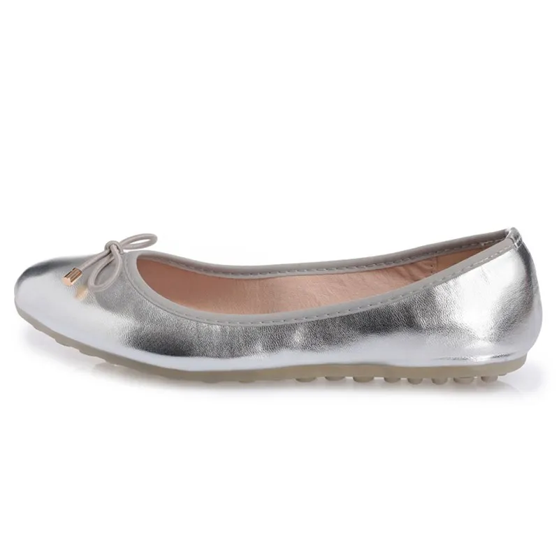 Ballerine da donna scarpe basse papillon bocca superficiale Slip on donna appartamenti scarpe basse Casual da donna ballerine Zapatos