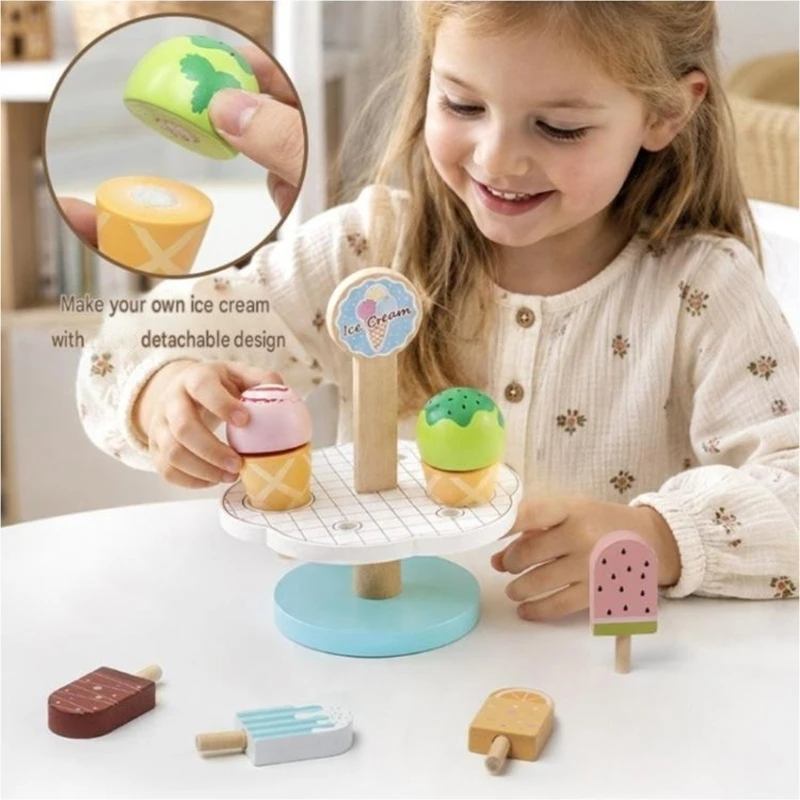 conjunto-sorvete-para-jardim-infancia-loja-sobremesas-brinquedo-com-cones-coloridos-picoles-e-bandeja