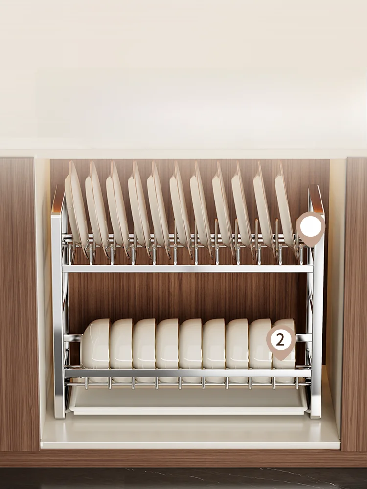 

Кухонная подставка для сушки посуды Ra Di, подставка для чаши из нержавеющей стали 304, органайзер для хранения посуды Di Ra, скандинавская столешница