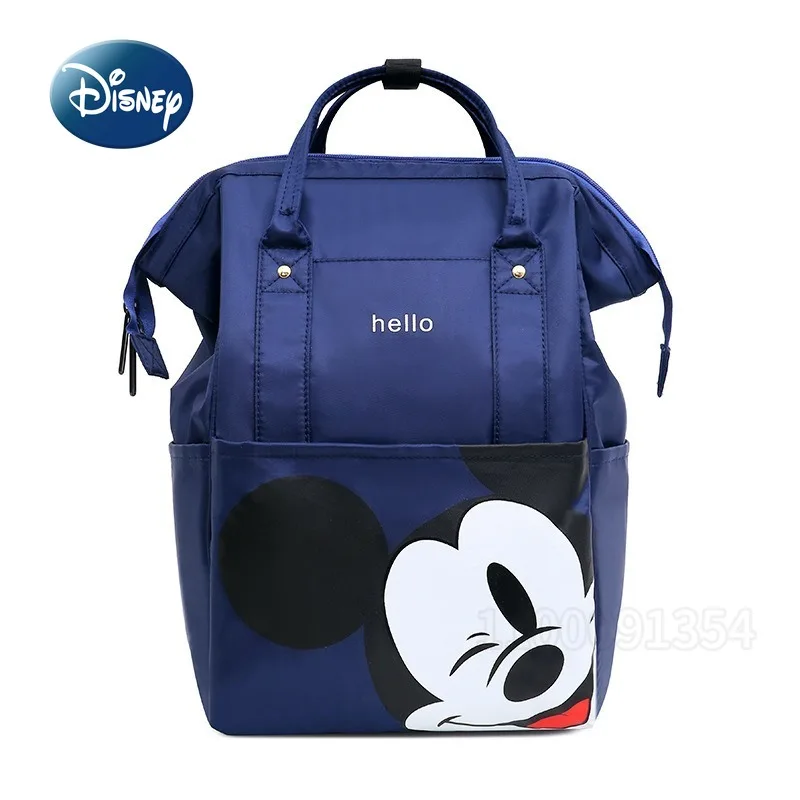 Disney Mickey New Diaper Bag Backpack Luxury Brand Fashion Baby Diaper Bag Cartoon Cute Baby Bag Multifunctional Large Capacity