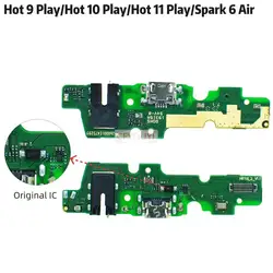 For Infinix Hot 9 Play / Hot 10 Play / Hot 11 Play / Spark 6 Air Charging Port Board With IC