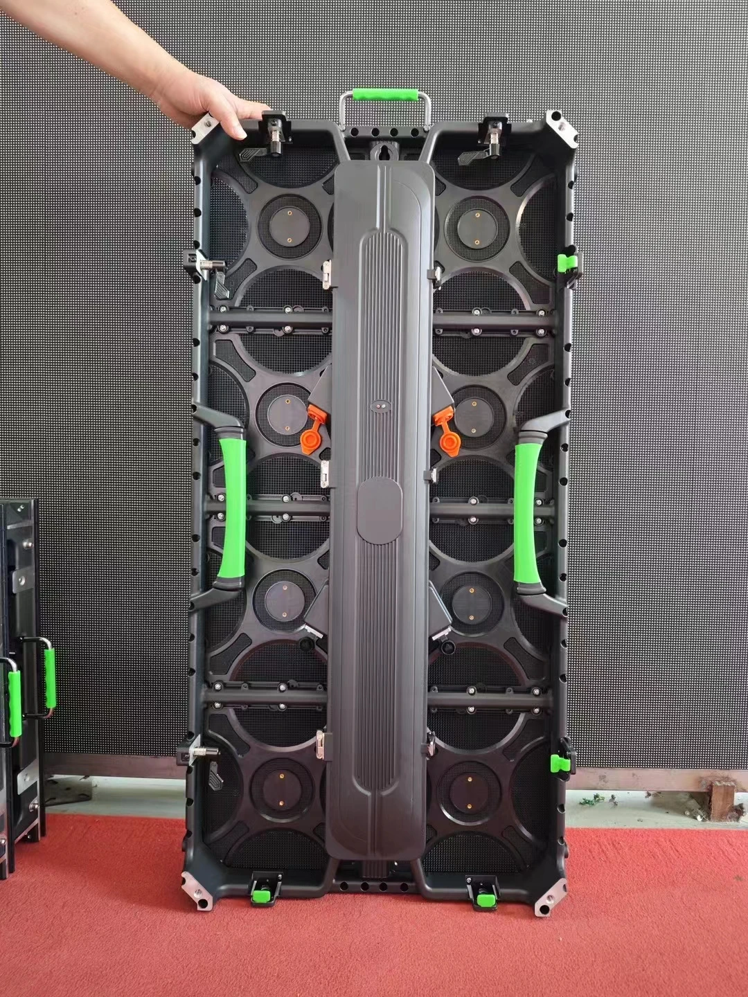 500x1000mm die-cast aluminum enclosure P4.81 P3.91 P2.97 indoor outdoor full-color No LED module rental empty enclosure