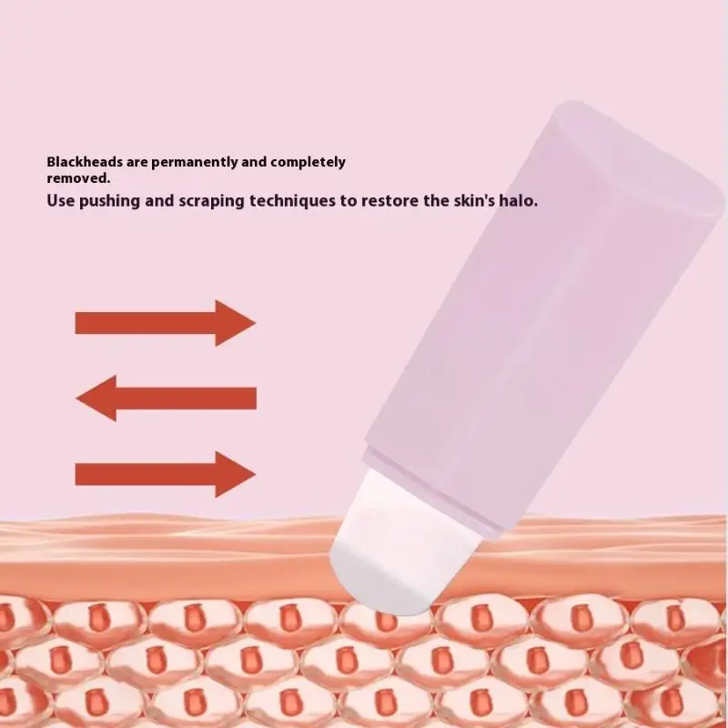 2 stks Comedondrukker Huid Scrubber Spatel Puistje Acne Naald Tool Facial Pore Cleaner Huidverzorging Set