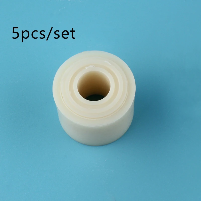 5-Sizes/set Grinding Wheel Arbor Bushing Adapter Kit 32-25-22-19-16-12.7mm For 250/150mm Bench Grinder Plastic Reducer Ring