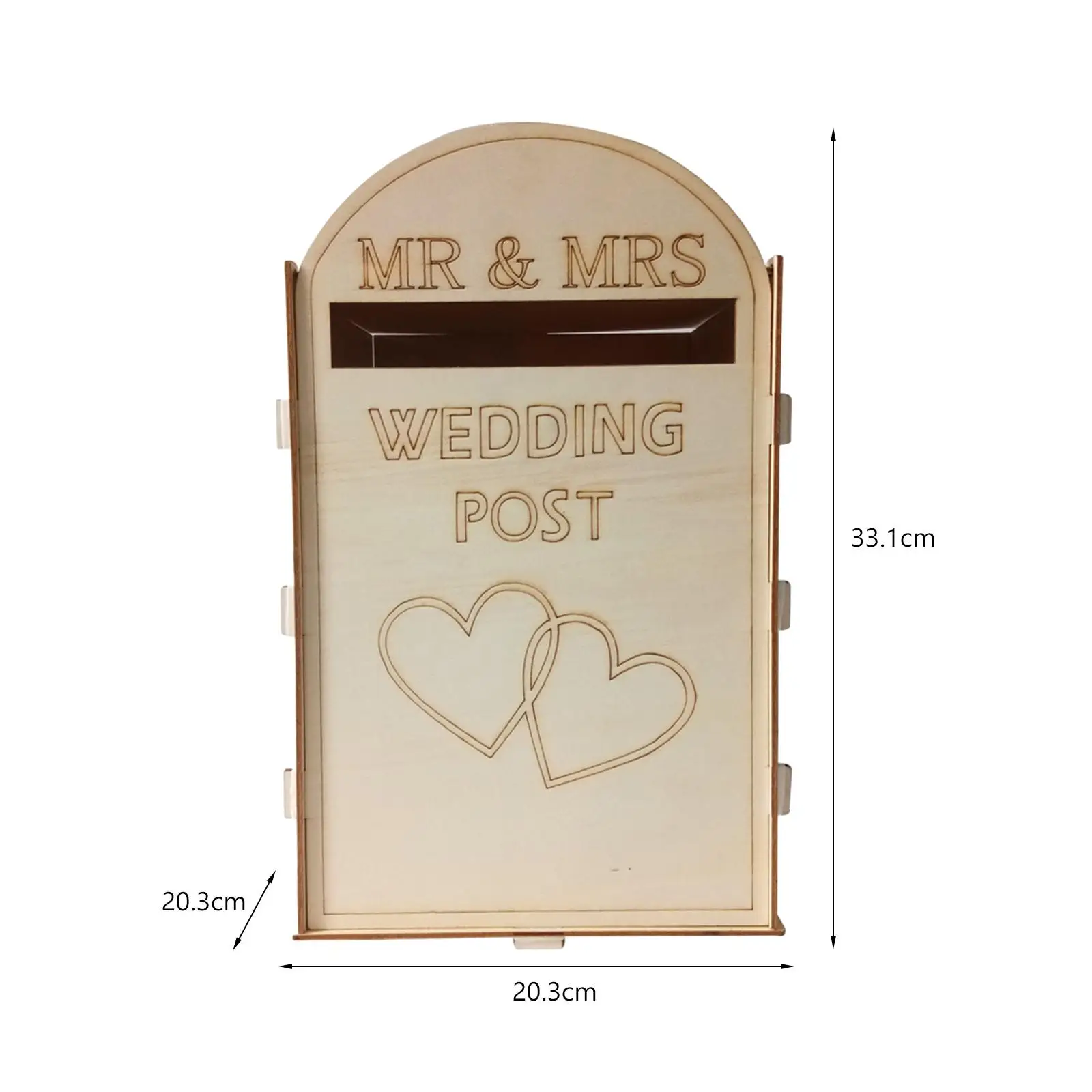 Wedding Card Box Envelope Gift Post Card Box Wedding Supplies Mailbox Wedding Card Holder