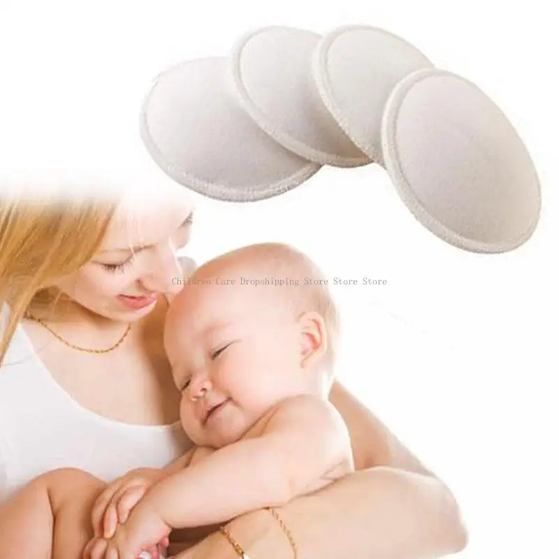 4PCS Potes Anti-Overflow Maternity Pad Baby Alimentação Mãe necessária
