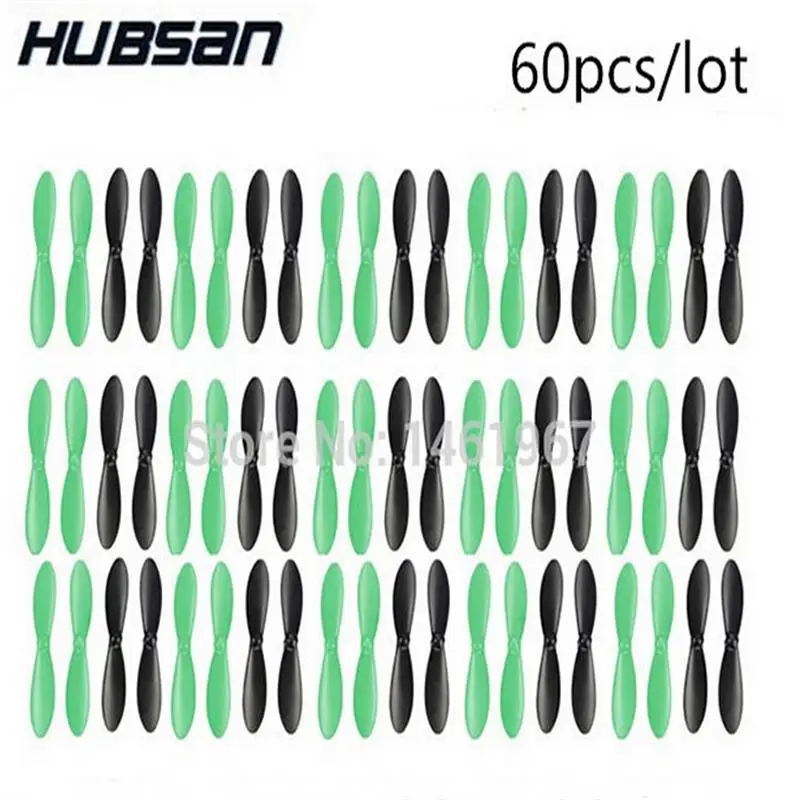 60pcs Hubsan X4 Quadcopter H107L H107C H107D H108C Y310B JXD385 X4 Quadcopter Propellers H107-A02 blade ,propellers (wholesale)