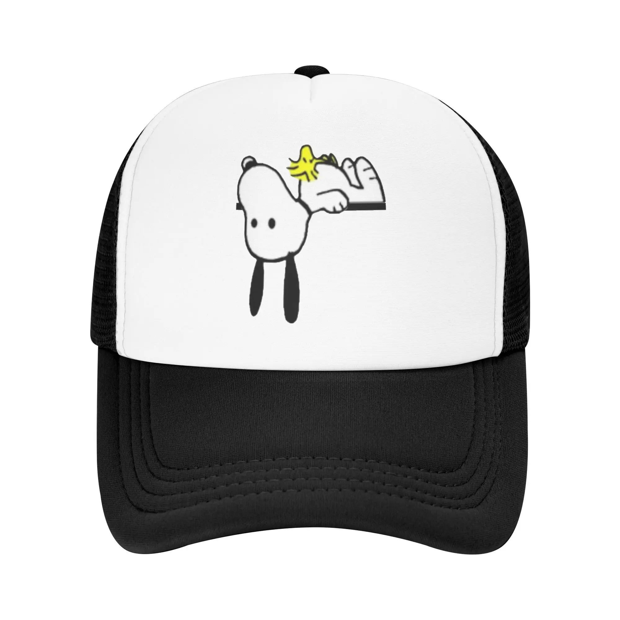 

Snoopy Woodstock Лежащие сетчатые бейсболки Унисекс Солнцезащитные кепки Регулируемые кепки Snapback Солнцезащитные кепки Оптовая продажа Новая шляпа дальнобойщика