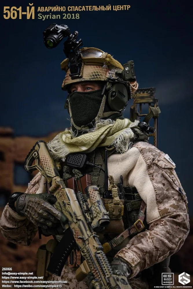 نموذج الملحقات لسهولة وبسيطة ES 26066 فريق الإنقاذ في حالات الطوارئ SSO 1/6th مقياس 12 "الشكل 1:6 متوفر