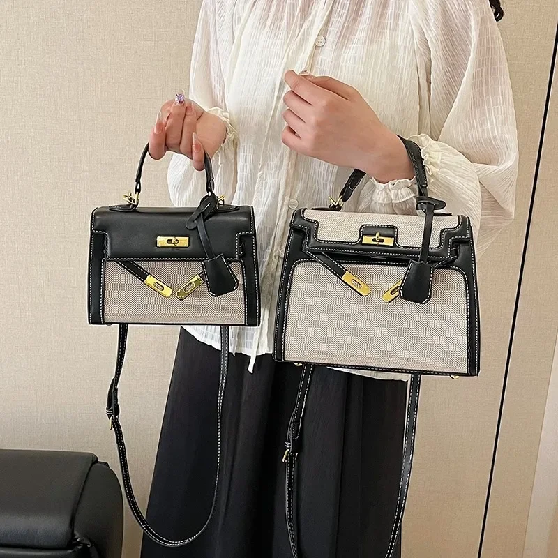

Popular Leather Tote Bags For Ladies With Shoulder Strap Luxury Brand Women Handbag By Famous Designer Classic