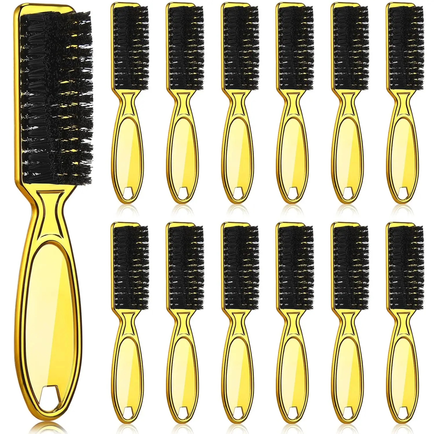 Barbershop Neck Duster Brush Plastic Handle Hairdressing Soft Hair Cleaning Brush Broken Hair Remove Comb Hair Styling DIY Tools