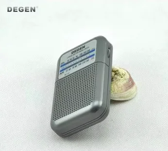 New DEGEN DE333 FM AM Radio Receiver Mini Handle Portable Two Band A0796A eshow