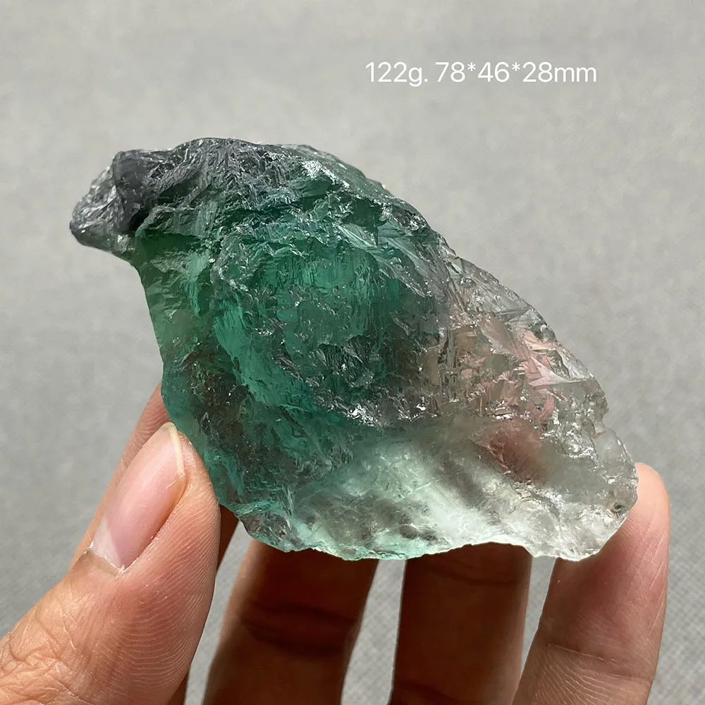 100% natural green fluorite original stone mineral specimen cures crystal.