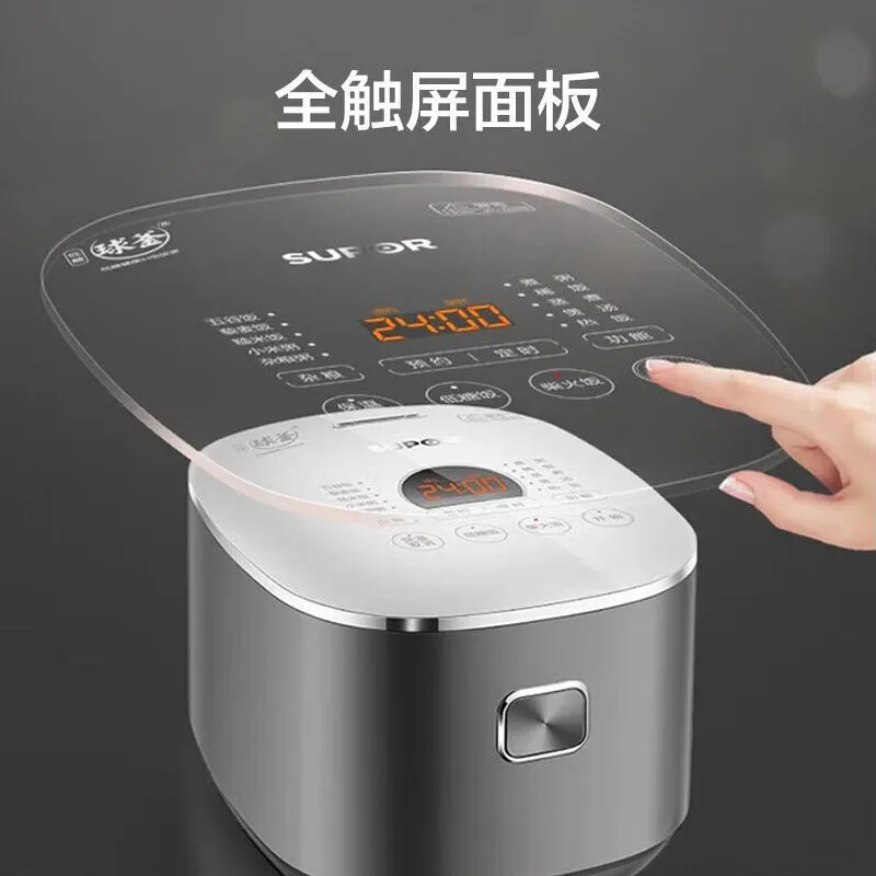 4L Smart Rice Cooker with Spherical Pot Multifunctional Wood - Fire Rice 24H Timer Reservation Home Kitchen