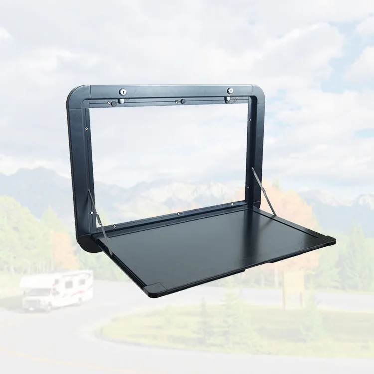 

High Quality Aluminum Alloy Caravan Picnic Table Factory Direct Sell Motorhome Parts RV Picnic Table