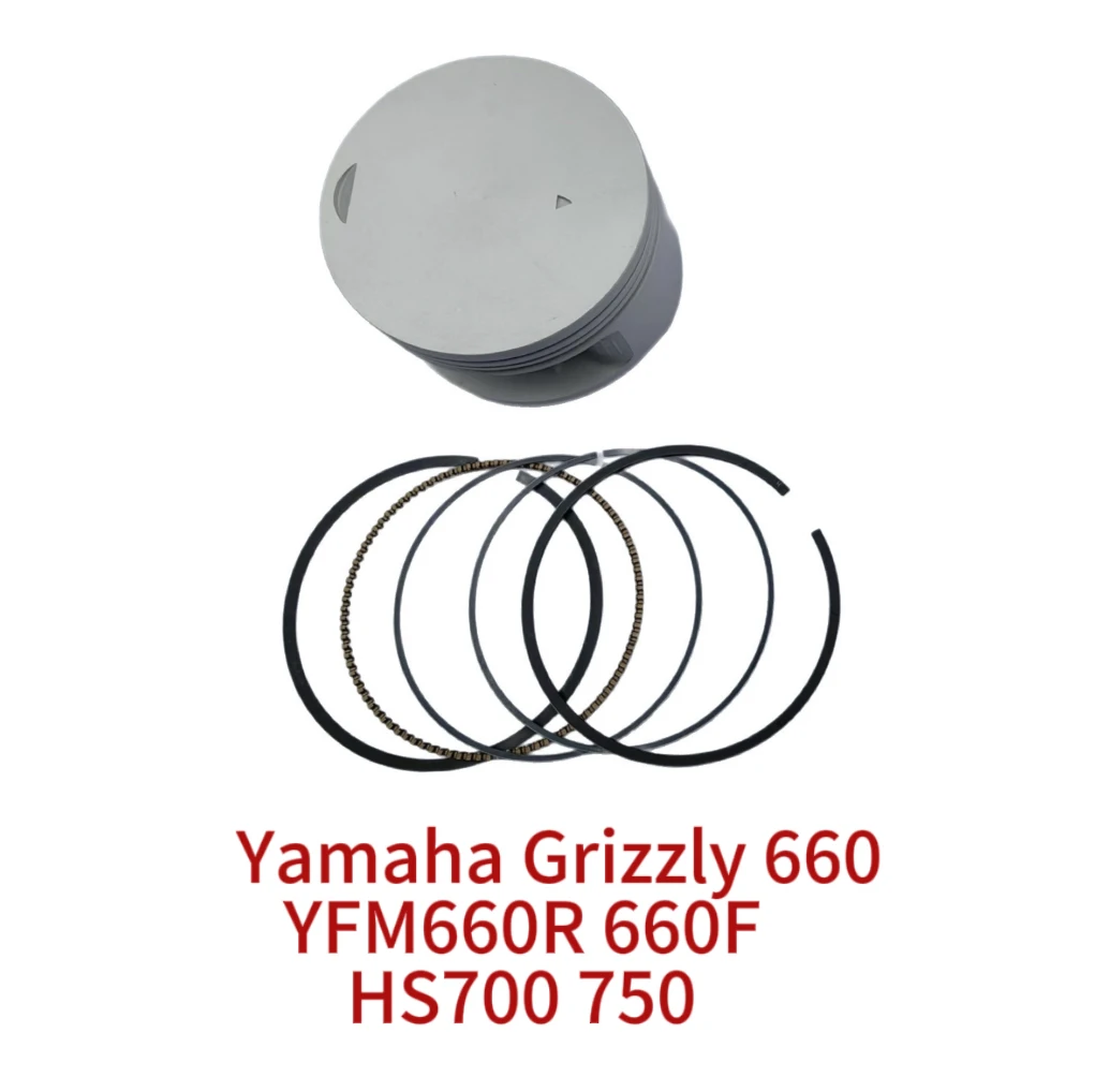 

102mm Bore Piston Ring Kit Fit for Yamaha YFM660R 660F Grizzly 660 Hisun HS700 HS750 ATV
