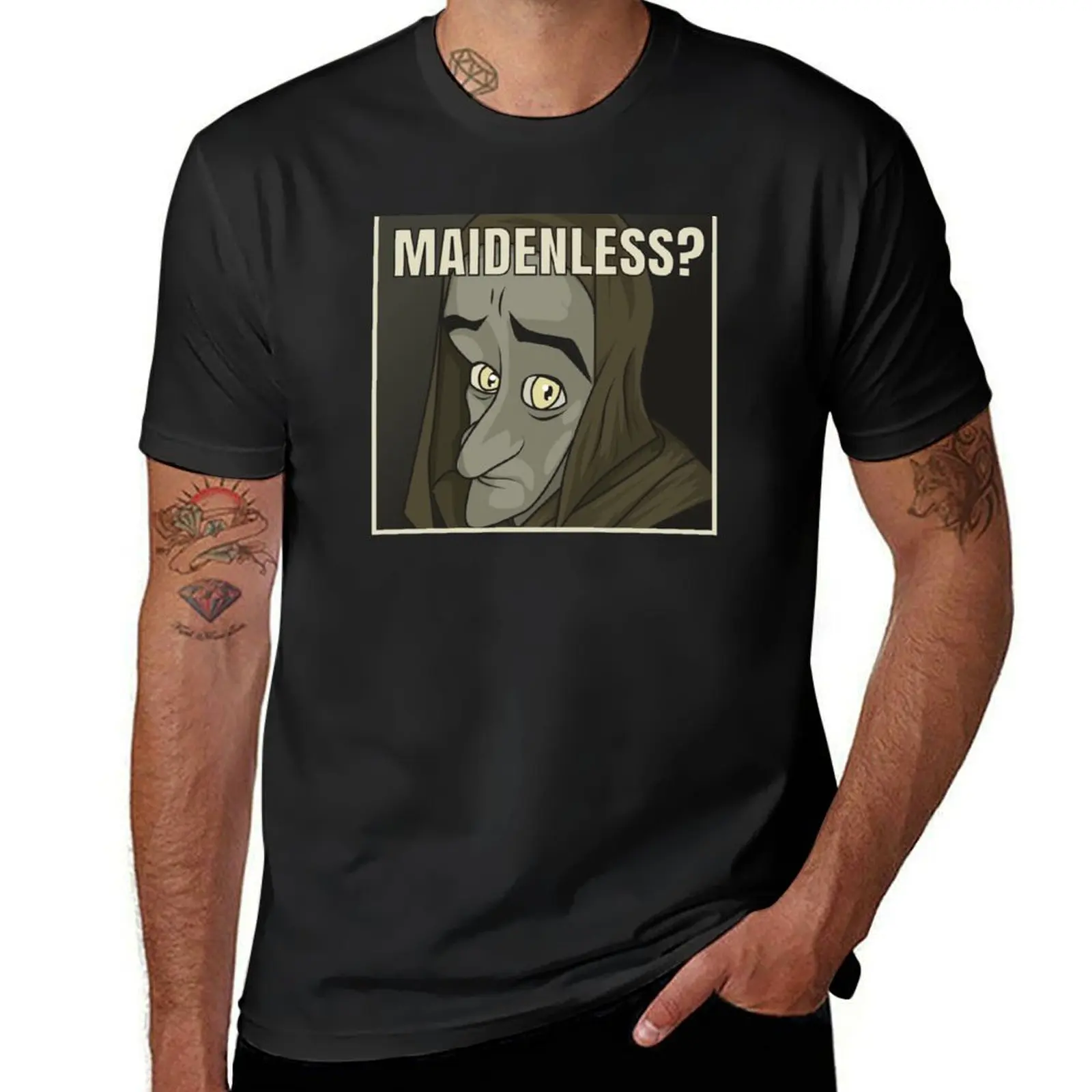 

MAIDENLESS T-Shirt Blouse sweat hippie clothes mens t shirt