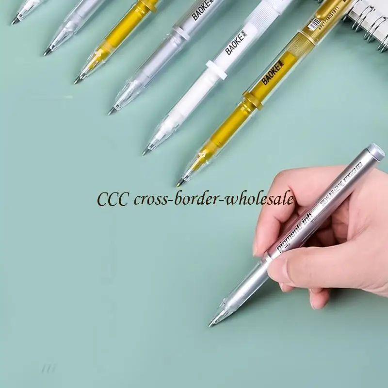 L41F BallPoint Highlighter Pen Gel Pen 1 мм тонкая вкладка быстро высыхает водостойкость