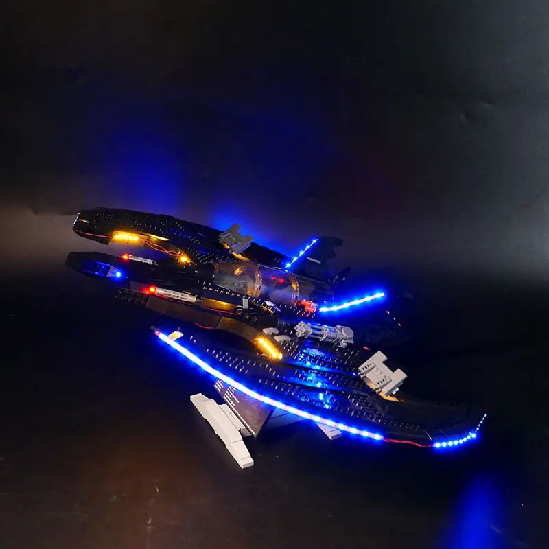 LED Light Kit for LEGO 1989 Batwing 76161 Super Heroes Bricks DIY Lamp Toys Accessories Set Christmas Gift (Model Not Included)