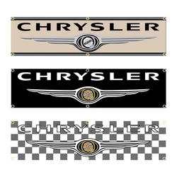 60X240cm Chryslers Banner Flag Polyester Printed Garage or Outdoor Decoration Tapestry