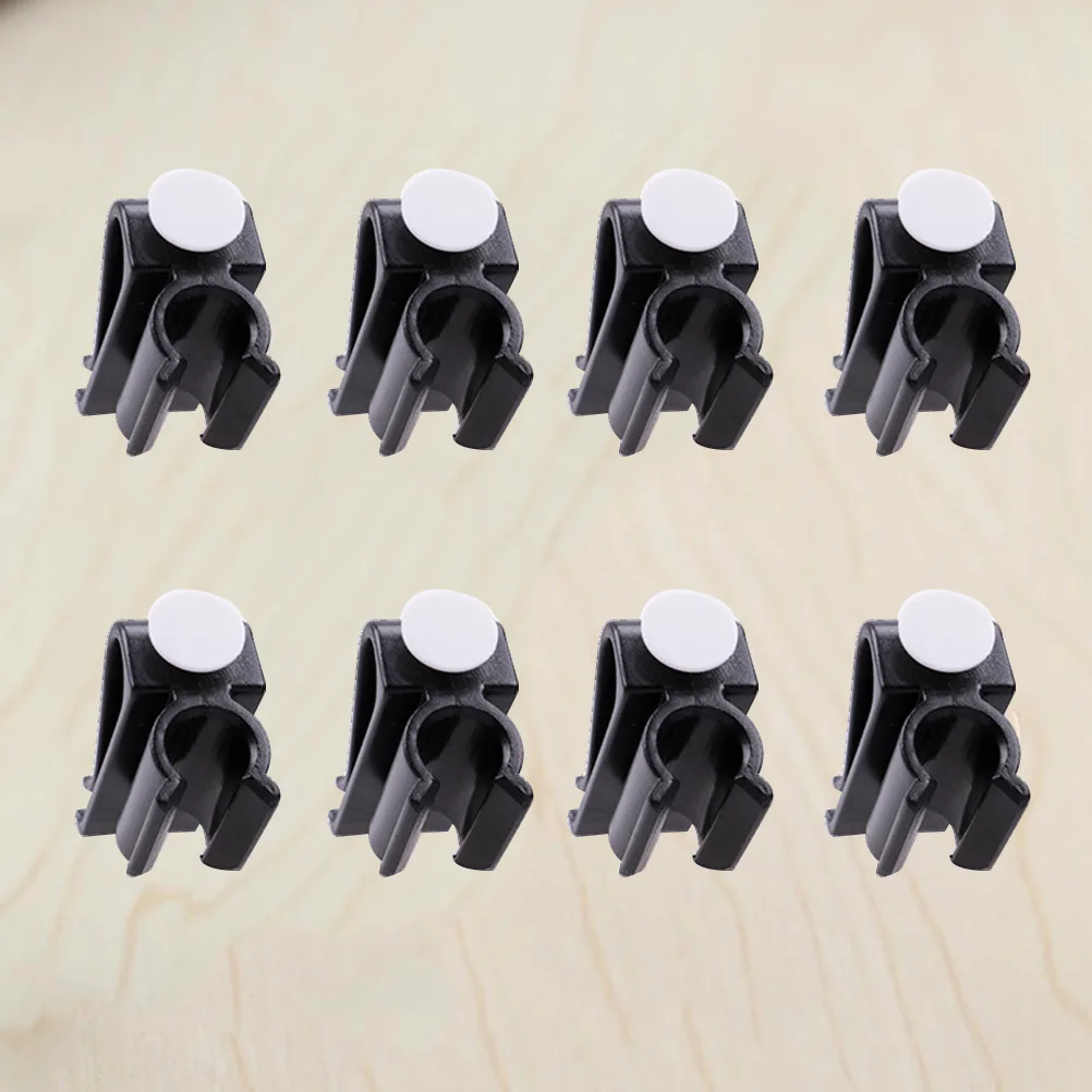 

10 PCS Club Clamp Golf Accessories Sports Clips Tools Putter Holder Ball Marker Bag Pole Rack