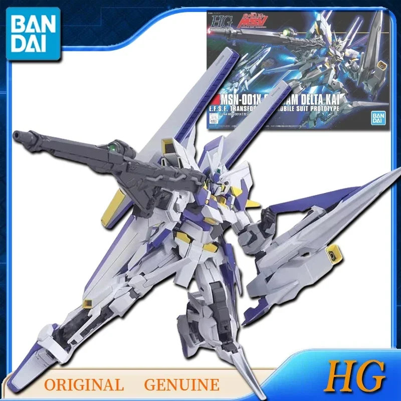 Bandai original hg MSN-001A1 delta plus MSN-001X gundam delta kai