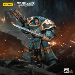 【Accessories】Joytoy Warhammer 1/18 Sons of Horus Tartaros Terminator Squad Sergeant with Volkite Charger and Power Sword