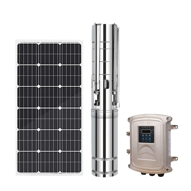 

HOP 4HSC30-52-380/550-3000-A/D china water pump solar pump for irrigation submersible solar water pump