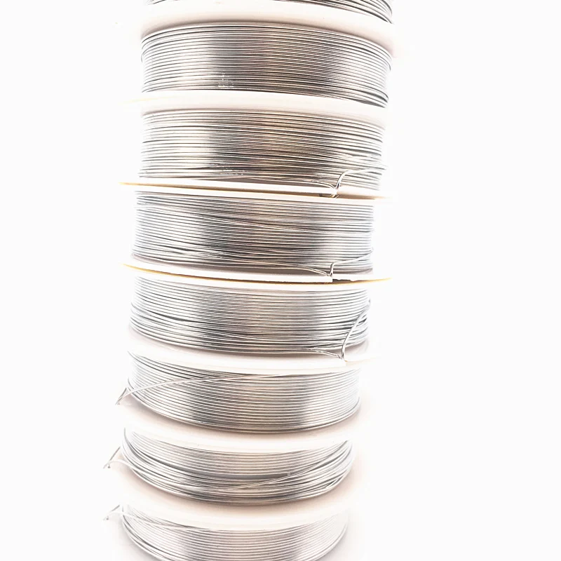 Brass Copper Beading Wire for Jewelry Making, 0.2-1.0mm