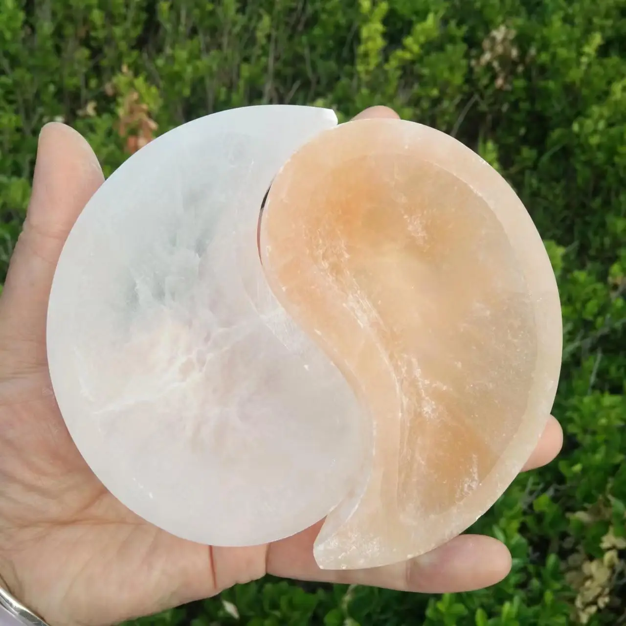 Natural Selenite Bowl Plate Rough Carved Quartz Crystal Grid Fengshui Quartz Mineral Chakra For Home Decor Healing Gift