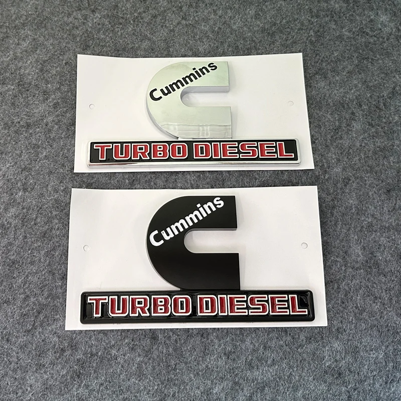 CUMMINS TURBO DIESEL logo car stickers for Dodge pickup RAM 1500 2500 refit accessories side body decorative decals