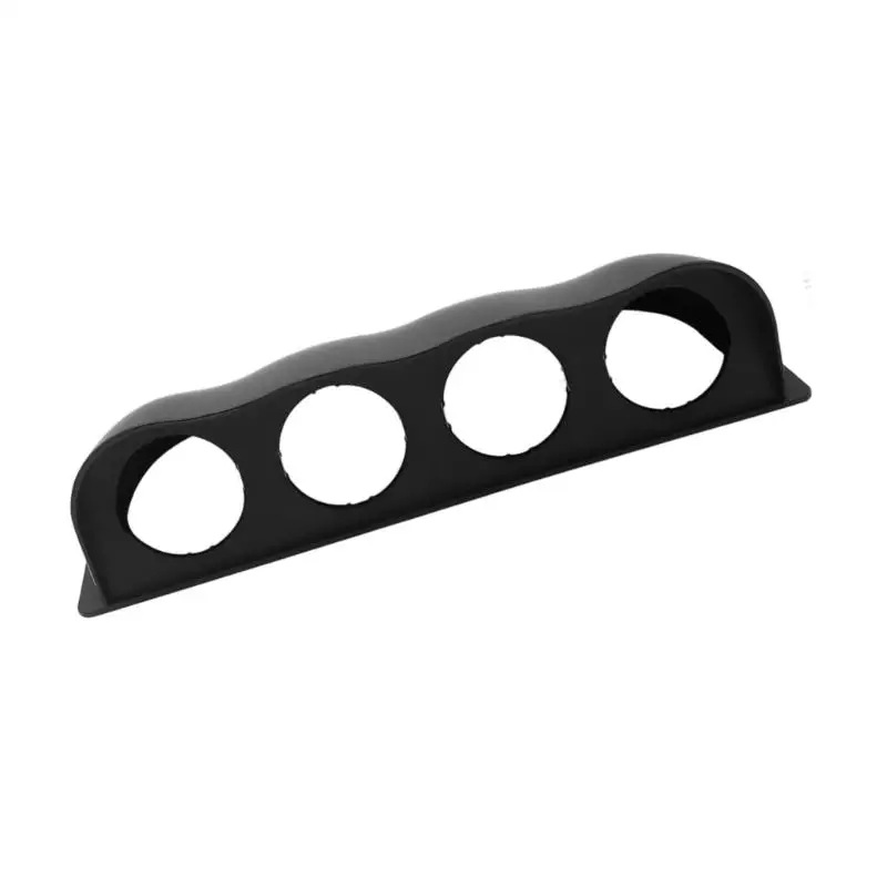 31BC Black Car Gauge Housing Cover 52Mm Quads Gauge Mounting Panel 2/3/4 Holes