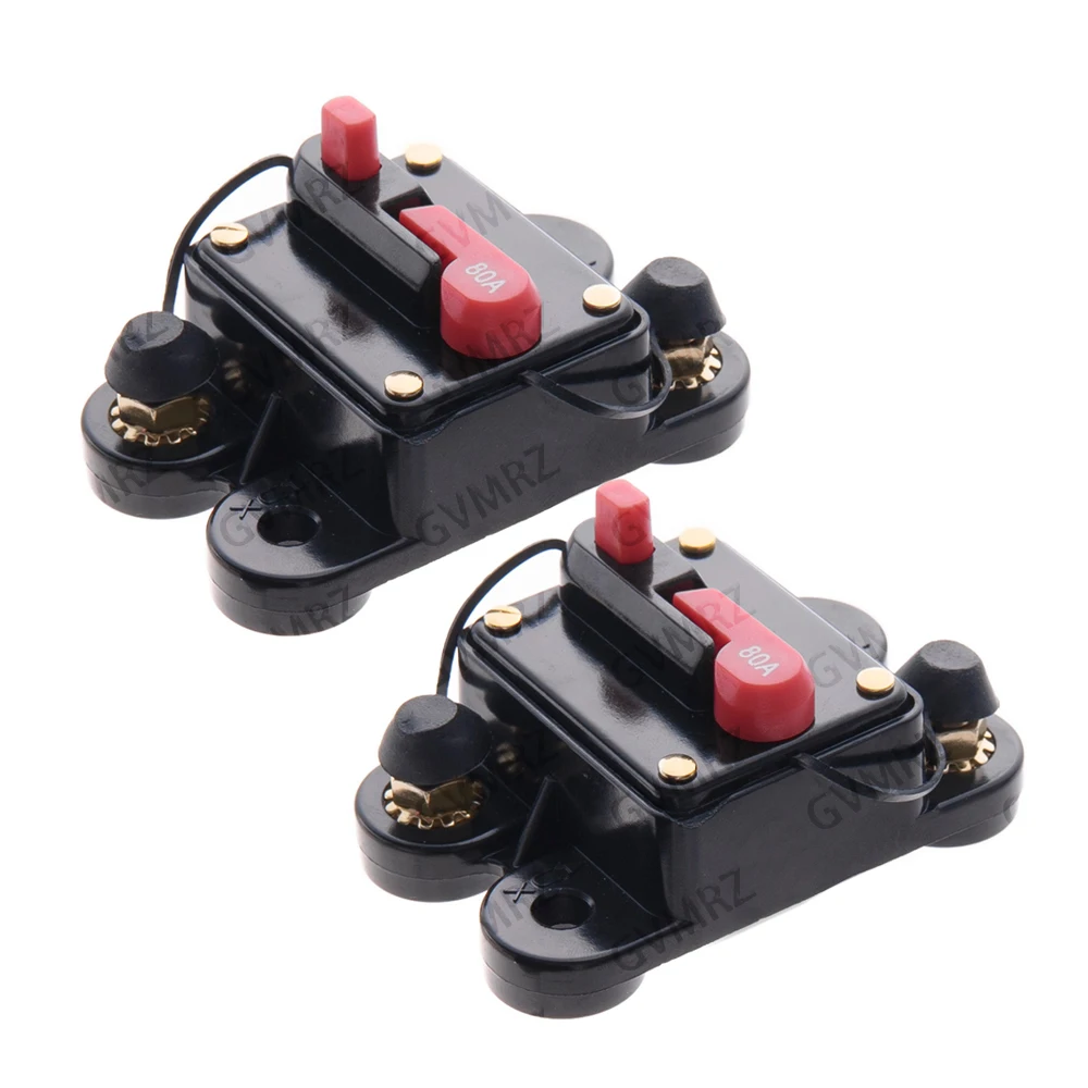 250A 300A Circuit Breaker 30A 40A 50A 60A  AMP Waterproof Boat Car Circuit Breaker  70A 80A 100A 120A Fuse Reset 150A 200A