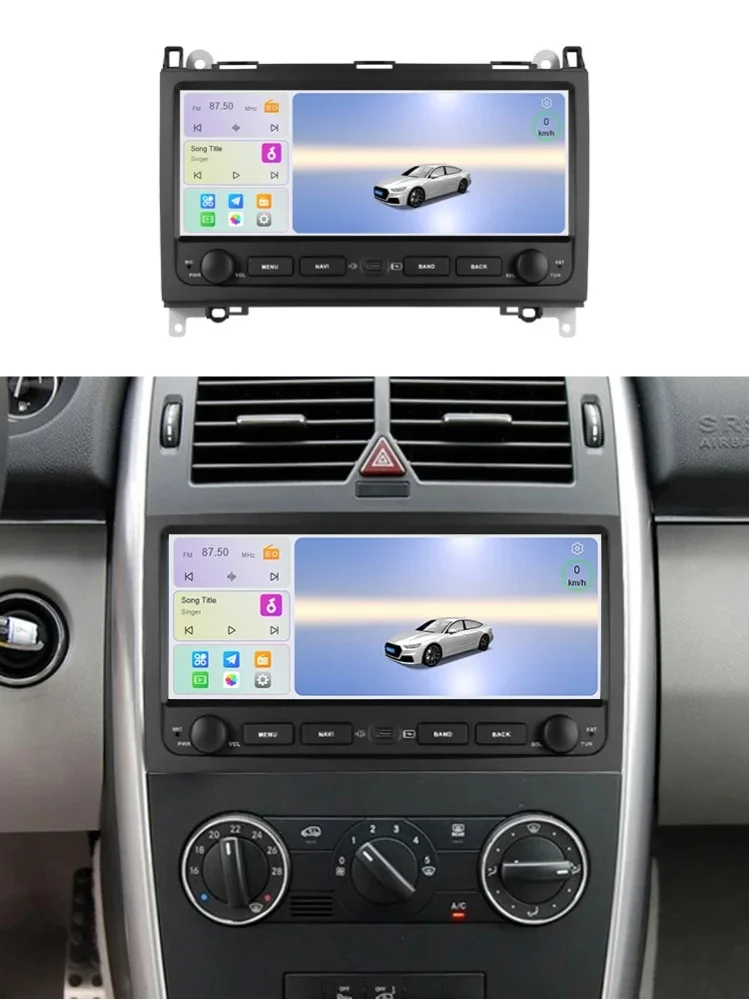 Neuer Stil! 10,26-Zoll-Autoradio-Multimedia-Player für Mercedes Benz Viano Vito W639 B200 W169 W245 Sprinter, kabelloses Carplay, Android Auto, intelligentes Fahrzeugsystem, GPS-Navigation, RDS, FM,