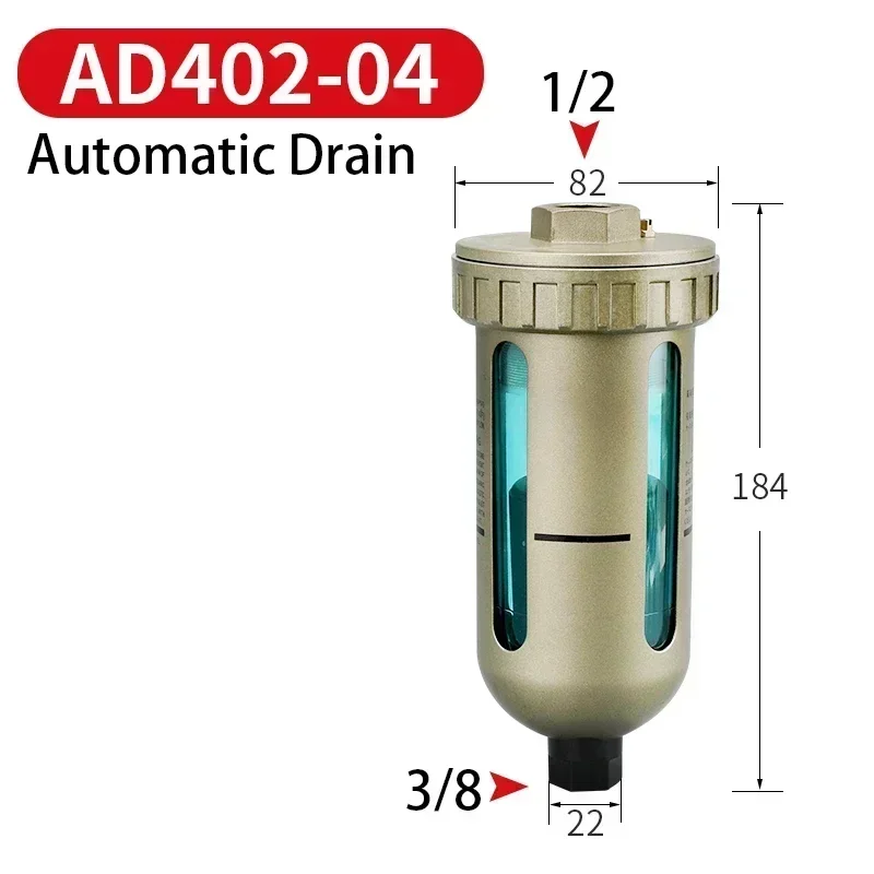 Air Compressor Electronic Drain Valve Automatic Switch OPT-A Split OPT-B Conjoined Drain Valve Timing Solenoid Valve