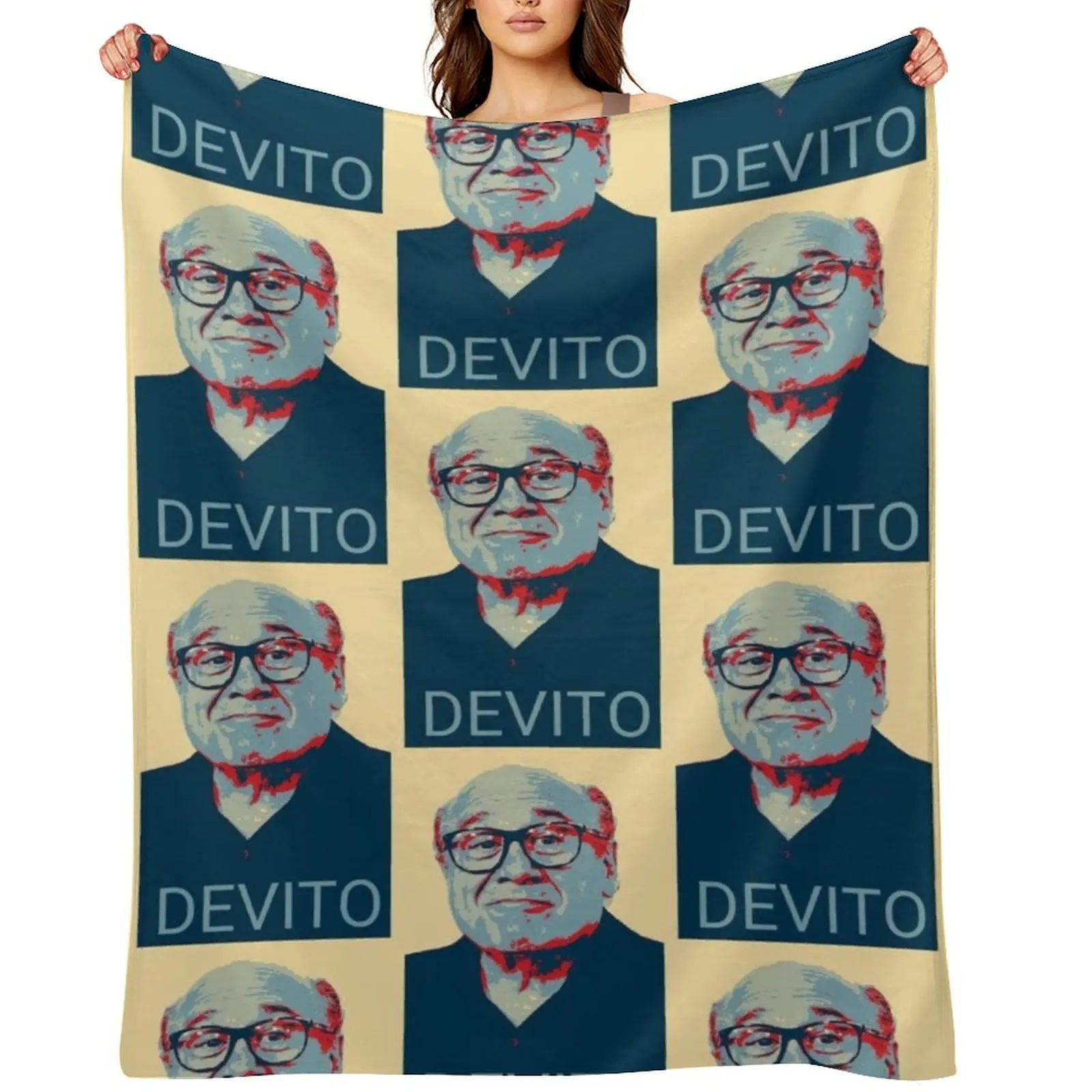 DeVito for President Throw Blanket Decorative Sofa Tourist Blankets For Sofas Thins Blankets