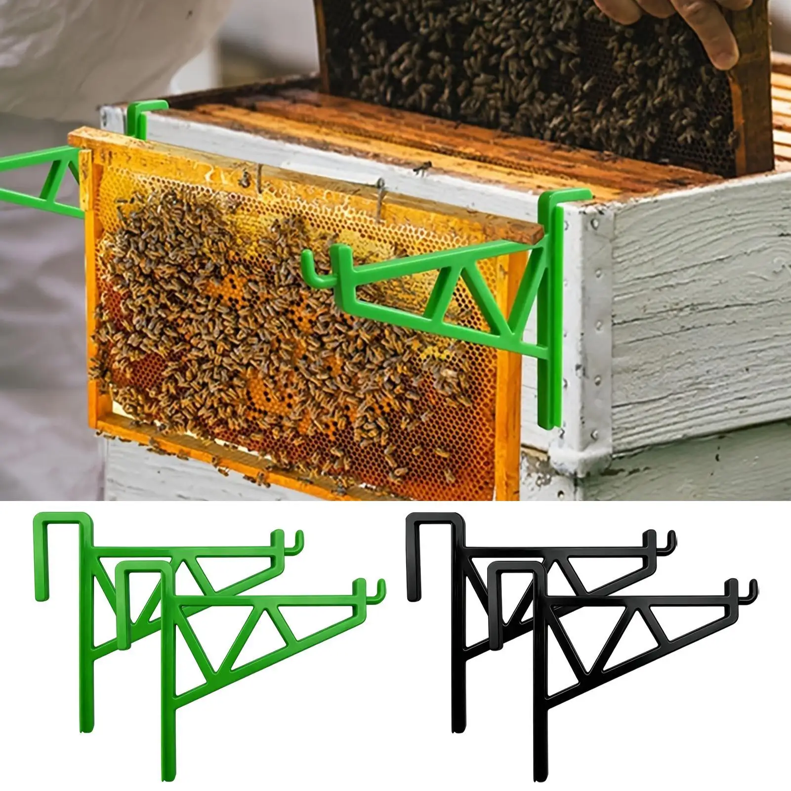 2pcs Hive Tool Apiary Hive Fixed Gripper Beekeeping Tools For Honey Harvesting Farm Outdoor Park Garden Yard
