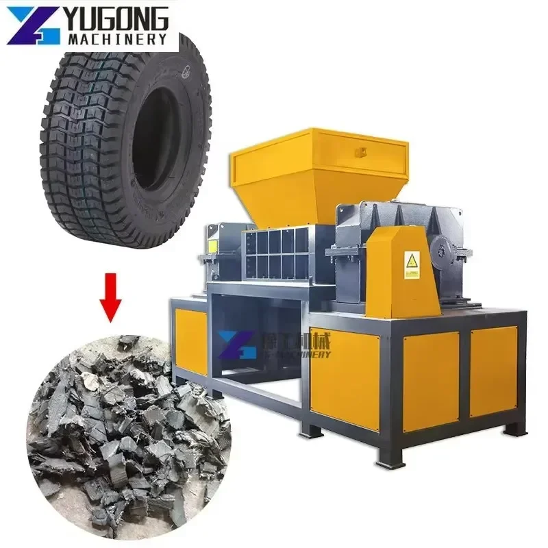 Used Machine Tire Shredder Machine Waste Recycling Rubber/metal /plastic Used Machines for Sale PET Bottle Crush Price