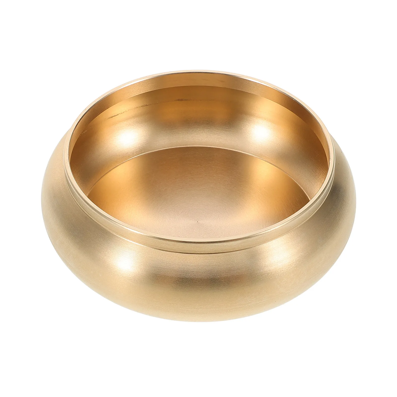 Brass Incense Burner Ashtray Classic Chinese Design Desktop Ash Container Decorative Wealth Pot Smokers Ash Holder