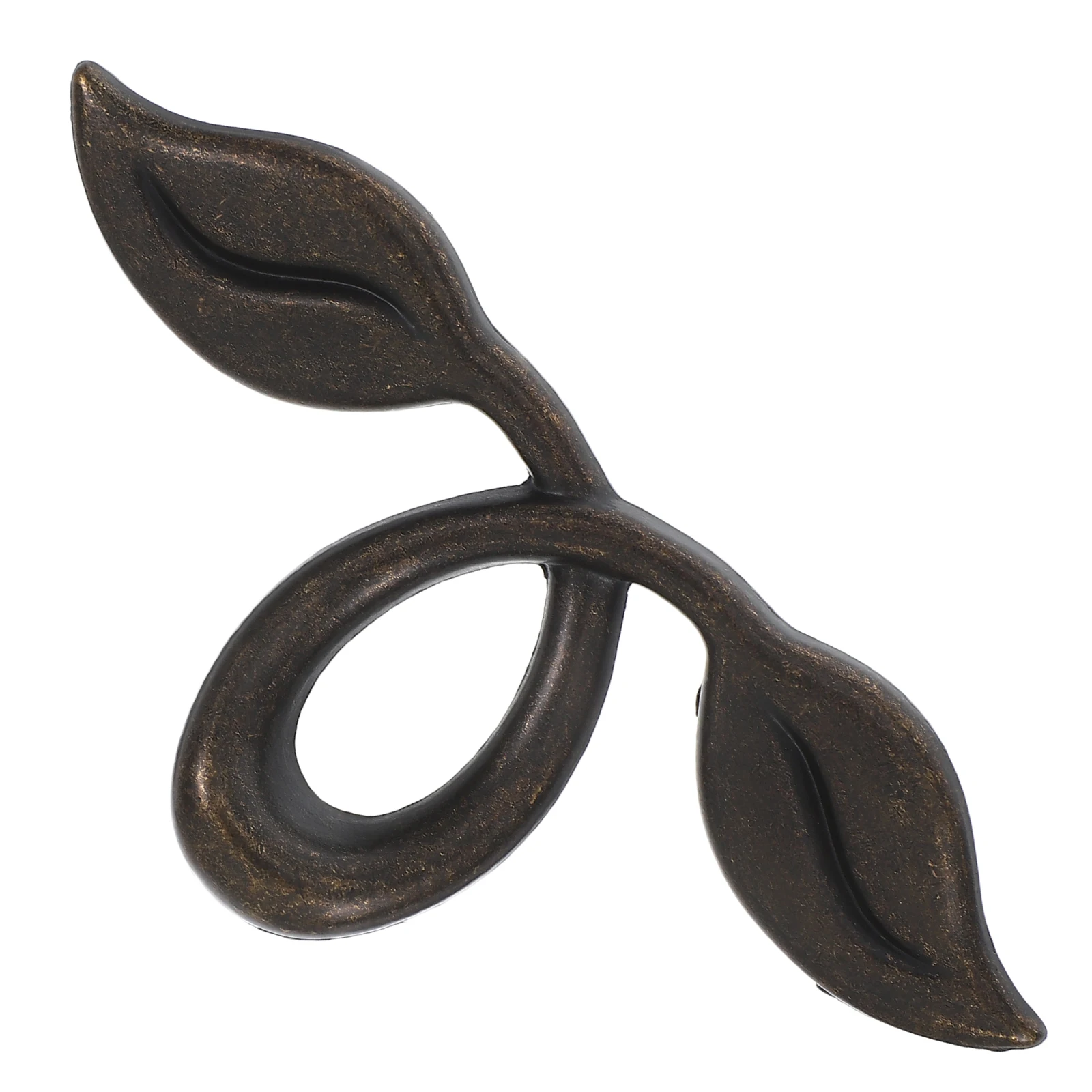 

Retro Leaf les Vintage Cabinet Drawer Hardware Zinc Alloy 50mm Hole 22mm Screws European Style Door H Door Knob Furniture