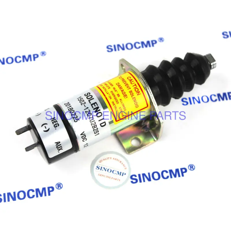 Shutoff Solenoid 12V 1502-12C6U1B2S1A 1502-12C6U1B1S1 1502-12C7U2B2S1 1502-12C7U1B2S1 SA-2944-T SA-4849-12 W/ 3 Months Warranty