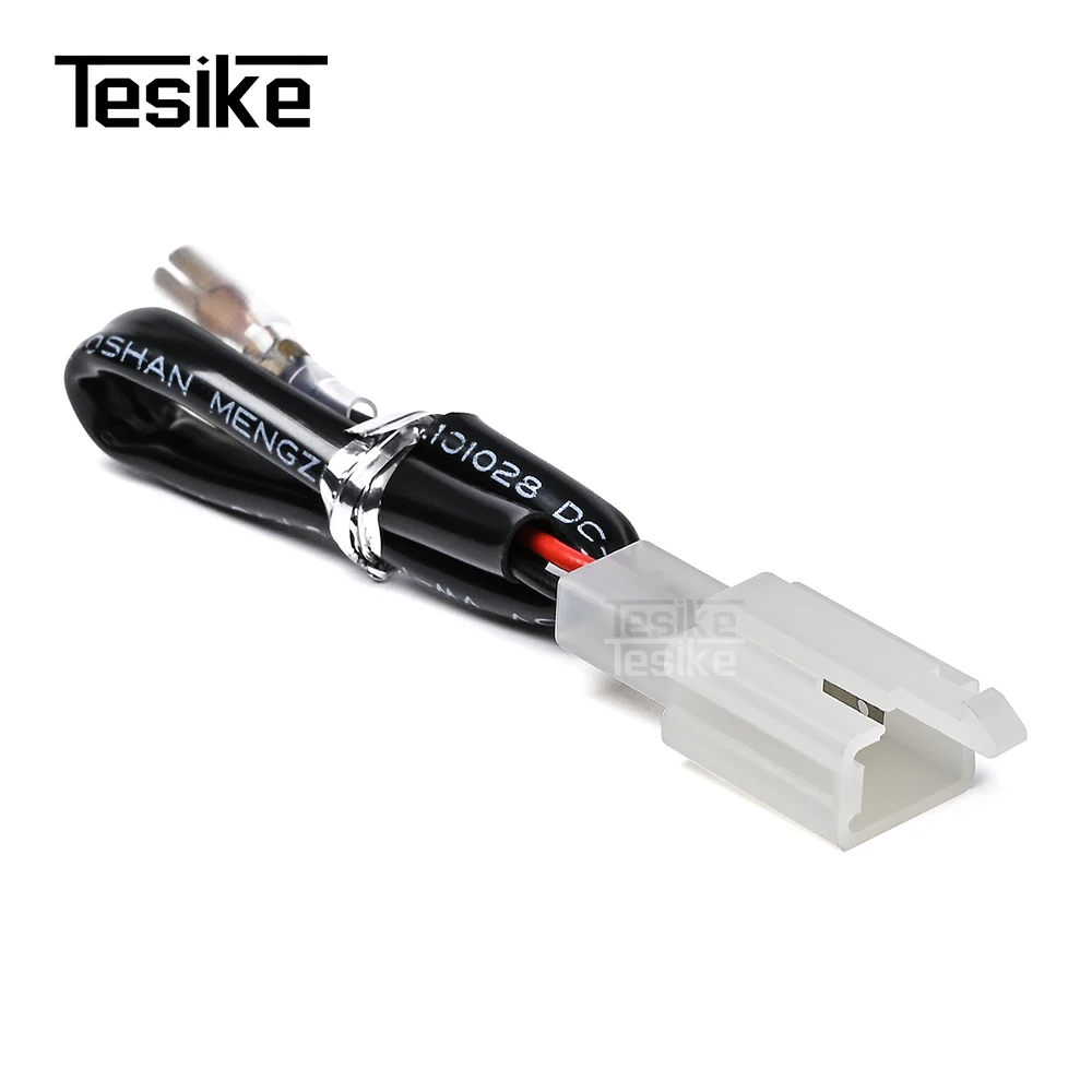 Motorcycle License Plate Lamp Wire Adapter Connectors For Kawasaki Z650 Z800 ER6N Direction Indicator Leads Connector Adapter