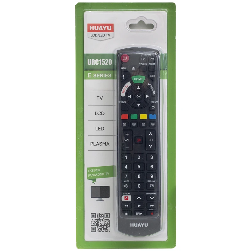 HUAYU URC1520 PANASONIC NET TV KEY LED TV UNIVERSAL CONTROL AMBALAJLI