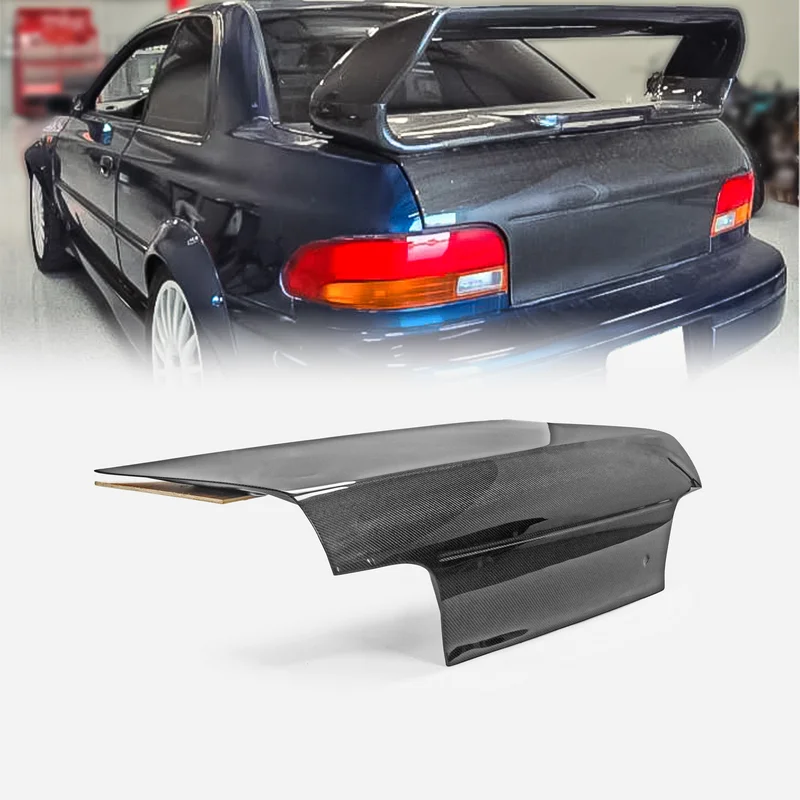 

Для Subaru Impreza WRX GC8 (99) Задний багажник OE-типа — соответствует заводу, гладкий задний вид, идеально подходит для внешнего обновления GC8