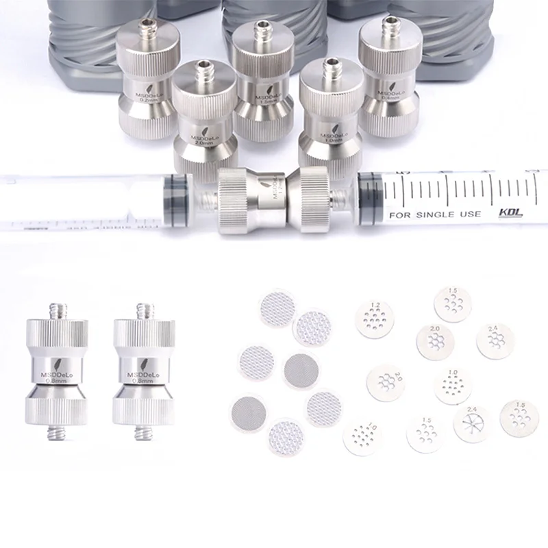 

Nano Fat Converter Fat Filter Face Liposuction Metal Cap Fat Transfer Kit Tools Liposuction Instrument Autoclavable